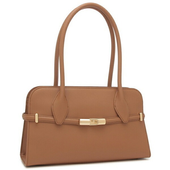 Furla Tote Gotcha Bag Brown Handbag - Picture 1 of 9